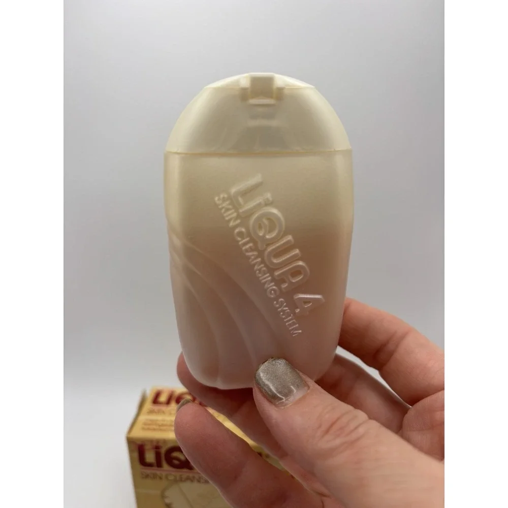 Vintage 1980s Ligua 4 Skin Cleansing‎ System 2.6oz Replaces Bar Soap Prop NOS
